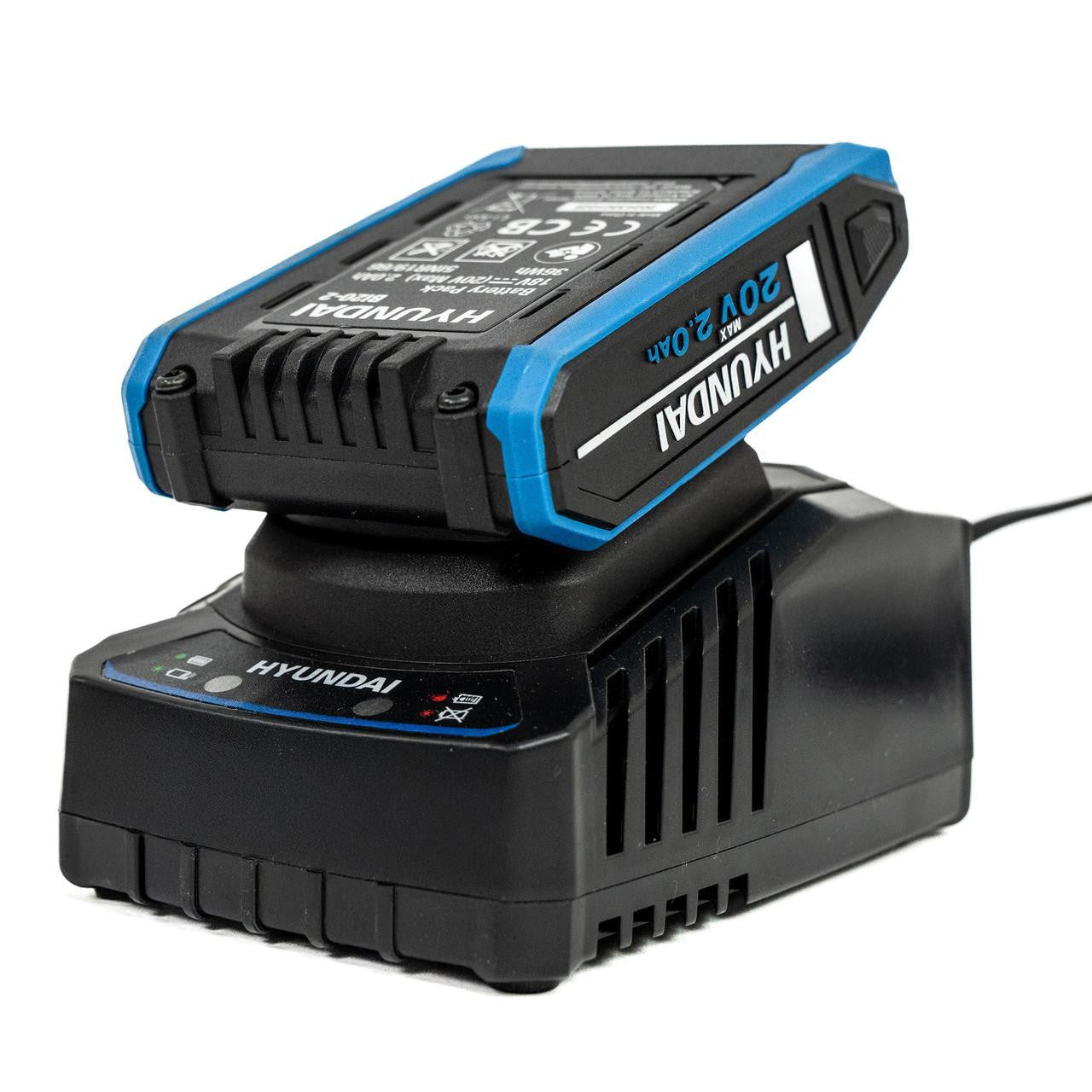 Hyundai 20V  2A Charger for 2nd Generation  20V Garden and Power Tools  | C20-2
