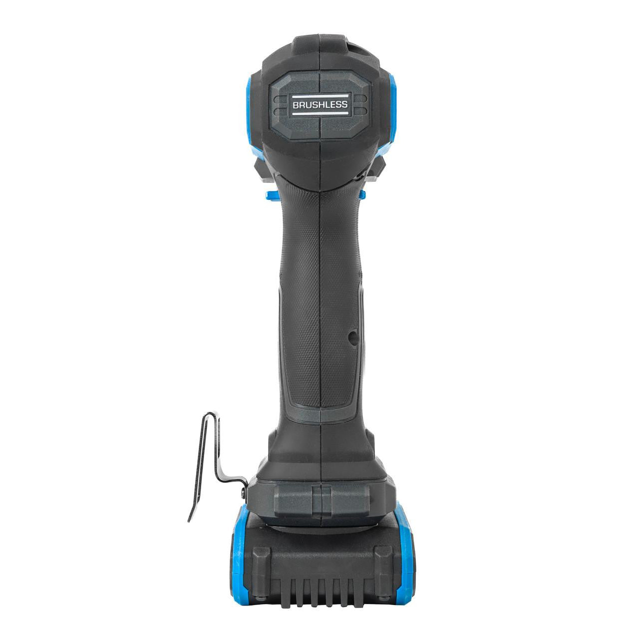 Hyundai 20V Cordless 65Nm Hammer Drill and 230Nm Impact Driver Brushless Kit, 2x 2.0Ah Li-ion Batteries and 2A Charger  | S01-T2B