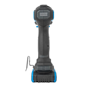 Hyundai 20V Cordless Hammer Drill 60Nm and Angle Grinder 115mm Brushless Kit, inc. 2.0Ah and 4.0Ah Li-ion Battery and 2A Charger  | S02-FTB