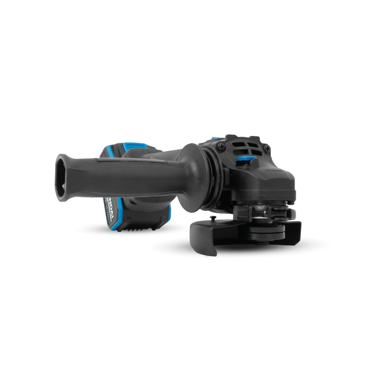 Hyundai 20V Cordless Hammer Drill 60Nm and Angle Grinder 115mm Brushless Kit, inc. 2.0Ah and 4.0Ah Li-ion Battery and 2A Charger  | S02-FTB