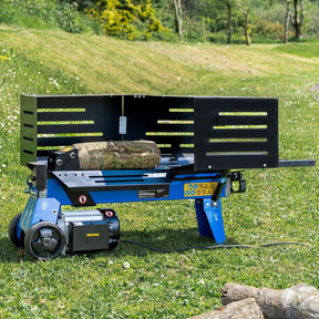 Hyundai 7 Tonne, 520mm Horizontal Electric Log Splitter with Stand and Cross Wedge |  HYLS7000HE+1361149+1361150