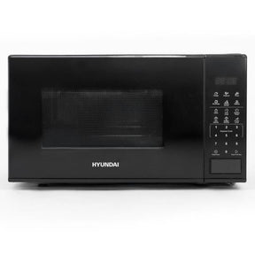 Hyundai 800W 20L Black Microwave, Stainless Steel, 11 Power Levels, Auto Defrost, 6 Auto Cook and Defrost Modes | HYMW80020