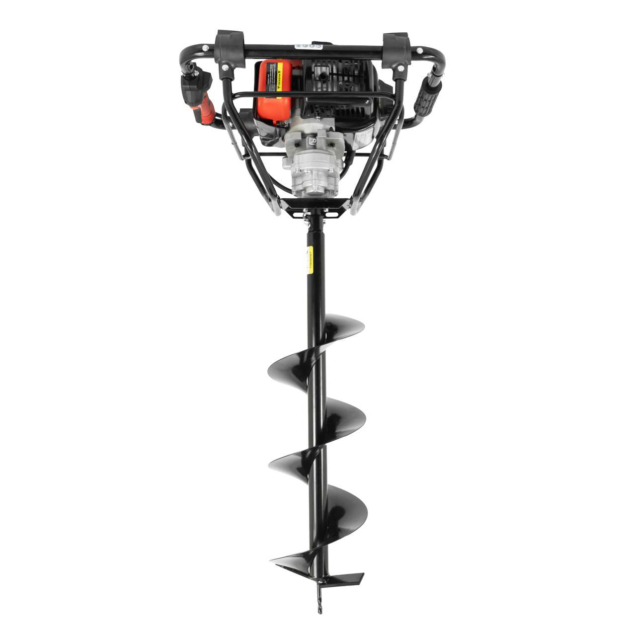 P1 56 cc Petrol Earth Auger with Brake System Post Hole Borer and Ground Drill - 100, 150 & 200mm | P1-EA560BR