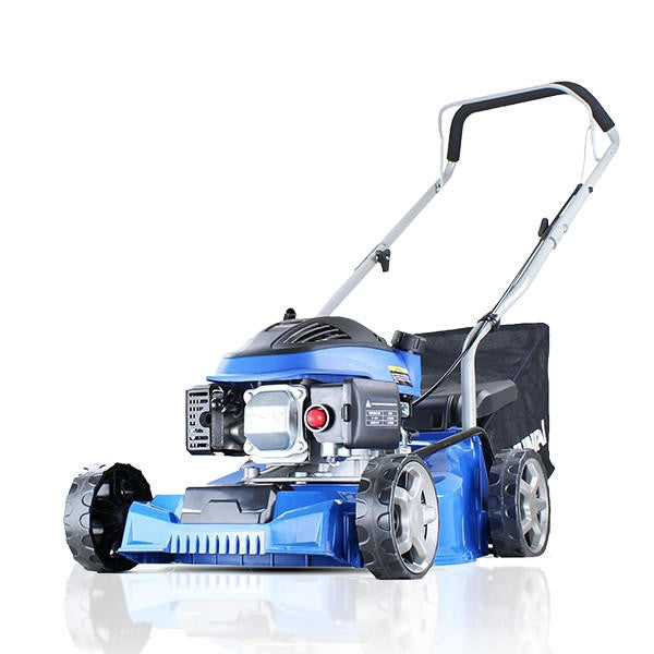 Hyundai Petrol Lawnmower 79cc 400mm Push Rotary | HYM400P