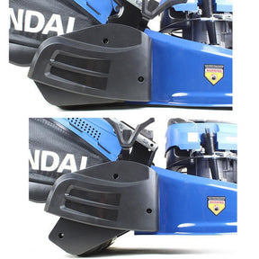 Hyundai 19" 48cm / 480mm Self Propelled Electric Start 139cc Petrol Roller Lawnmower | HYM480SPER
