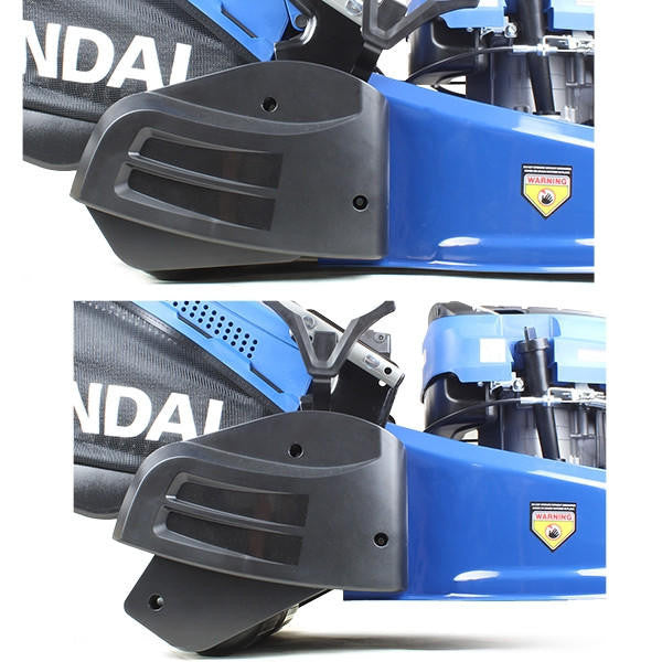 Hyundai 19" 48cm / 480mm Self Propelled Electric Start 139cc Petrol Roller Lawnmower | HYM480SPER