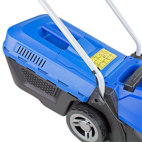 Hyundai 12.6'' / 32cm 40V Cordless Lawnmower Rear Roller 2.5Ah Li-Ion Battery Powered | HYM40LI330P