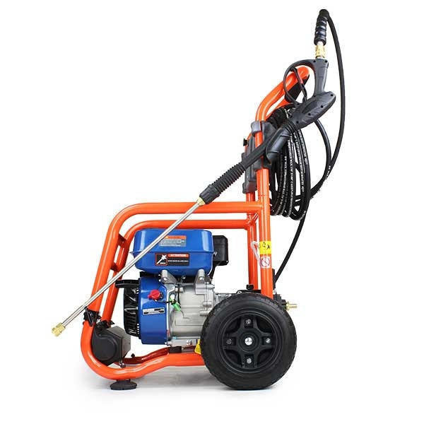 P1 3200psi 214bar Commercial Petrol Pressure Washer,212cc Hyundai Engine, 11L/min & 18" Rotary Flat Surface Cleaner | P3200PWT+85.403.005