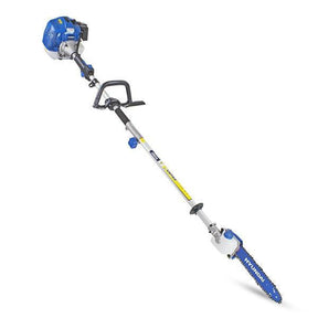 Hyundai 52cc Petrol Pole Saw Pruner Chainsaw 2.7m Long Reach 260mm Cutting Width & Garden Trolley on Wheels, 100kg Load with Brakes | HYPS5200X+GTW260
