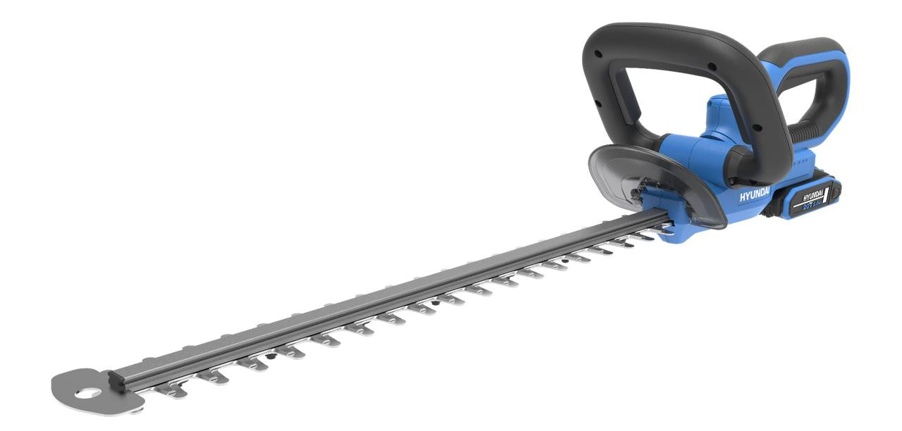 Hyundai 20V 510mm Cordless Hedge Trimmer, 2.0Ah Li-ion Battery, Lightweight & Powerful | HY20CHT