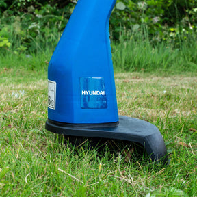 Hyundai 250W Corded Electric Grass Trimmer & GardenTek 38cm Corded Electric Roller Lawn Mower Bundle - Hyundai  Electric Grass Trimmer & GardenTek 38cm Mower Bundle