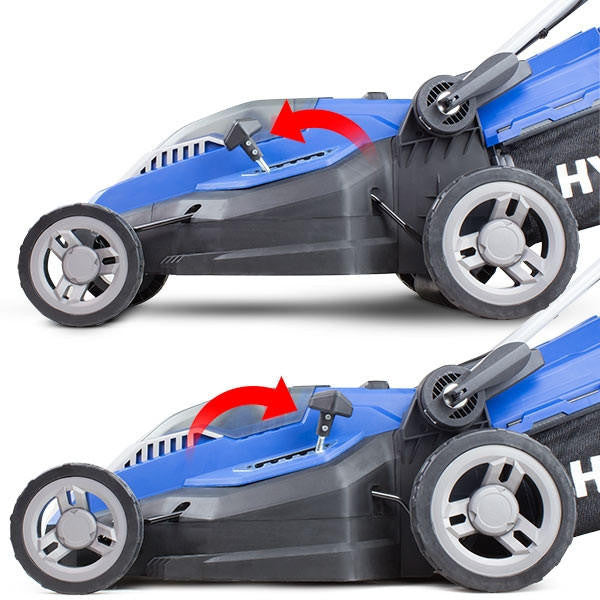 Hyundai 15'' / 38cm 40v Cordless Roller Lawnmower 2.5Ah Li-Ion Battery Battery | HYM40LI380P