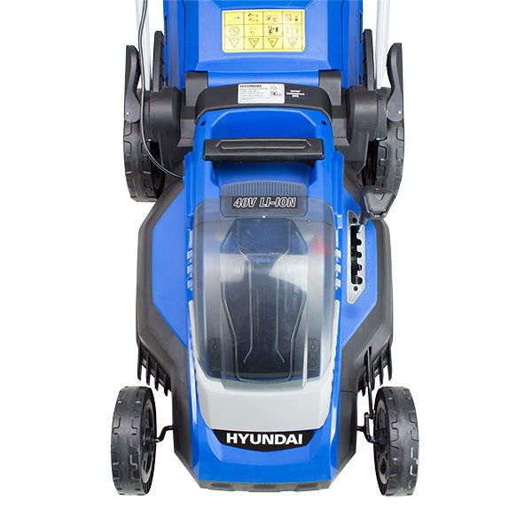 Hyundai 15'' / 38cm 40v Cordless Roller Lawnmower 2.5Ah Li-Ion Battery Battery | HYM40LI380P