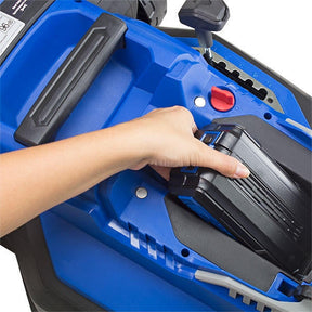 Hyundai 15'' / 38cm 40v Cordless Roller Lawnmower 2.5Ah Li-Ion Battery Battery | HYM40LI380P
