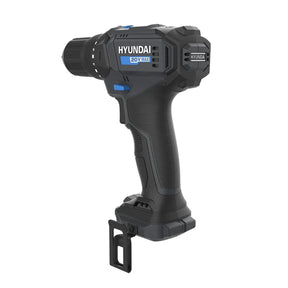 Hyundai 20V 40Nm Cordless Driver Drill, 2Ah Battery and Charger, 2-Speed, LED Light, 13 mm Chuck | DD20S-40TT