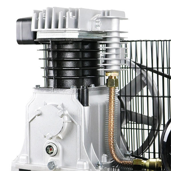 Hyundai 3hp 150L Low Noise Air Compressor 14CFM 145psi Twin Cylinder Belt Drive | HY3150SX