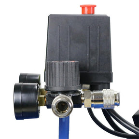 Hyundai 3hp 150L Low Noise Air Compressor 14CFM 145psi Twin Cylinder Belt Drive | HY3150SX