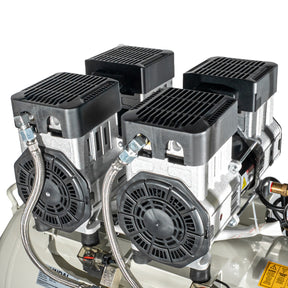 Hyundai 1500W / 2HP 50L Oil Free Low Noise Portable Electric Air Compressor 11CFM 118psi | HY27550X