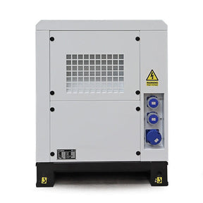 Hyundai 22kW / 27.5kVA* Single Phase, 230v Diesel Generator, 1500rpm Water-cooled Slow Running Genset ,Silenced Canopy | DHY22KSEm
