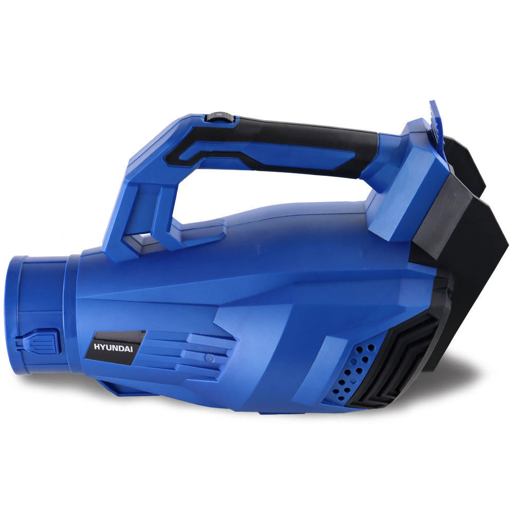 Hyundai 40V Cordless Leaf Blower, 132mph Air Speed, Lightweight, Li-Ion Battery Powered Garden Blower | HYB40LI
