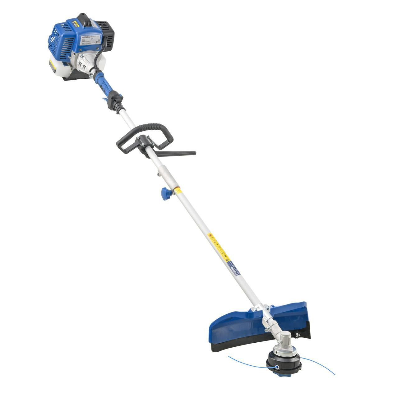 Hyundai 56cc Petrol Garden Multi Tool, 5-in-1 — Grass Trimmer, Brushcutter, Long Reach Hedge Trimmer & Pole Saw | HYMT5600X