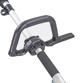 Hyundai 56cc Petrol Garden Multi Tool, 5-in-1 — Grass Trimmer, Brushcutter, Long Reach Hedge Trimmer & Pole Saw | HYMT5600X