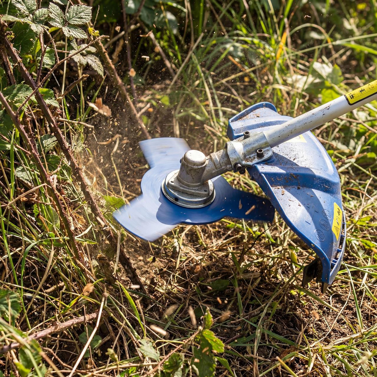 Hyundai 56cc Petrol Brushcutter and Grass Trimmer, 2-in-1, Includes Harness | HYBC5600X