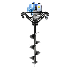 Hyundai 56cc Petrol Earth Auger, 3 Drill Bits (100mm, 150mm, 200mm) | HYEA5600X