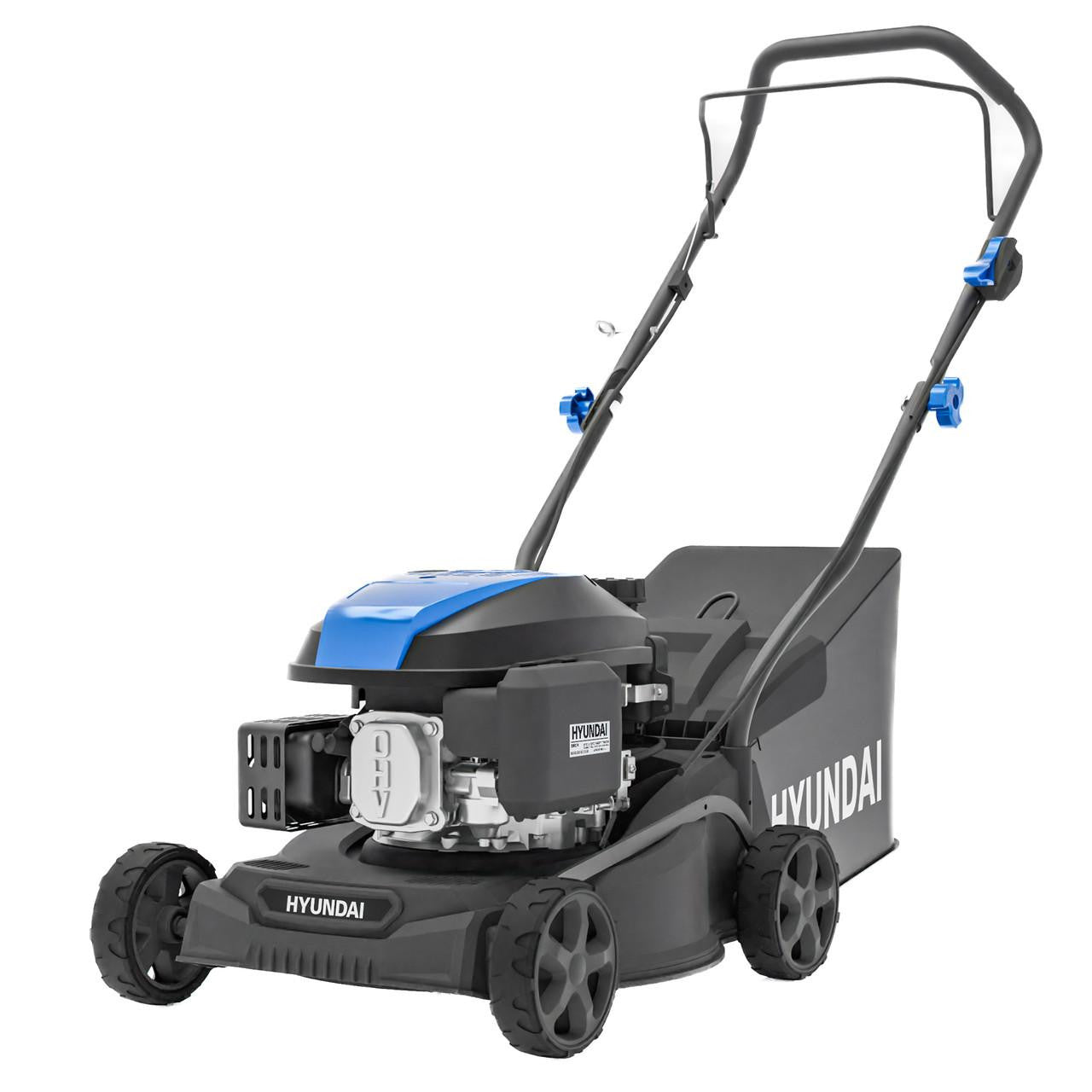 Hyundai 16" / 40cm Petrol Lawnmower, Hand Push, 139cc | HYM16130PX