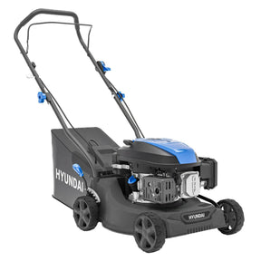 Hyundai 16" / 40cm Petrol Lawnmower, Hand Push, 139cc Engine | HYM16130PX