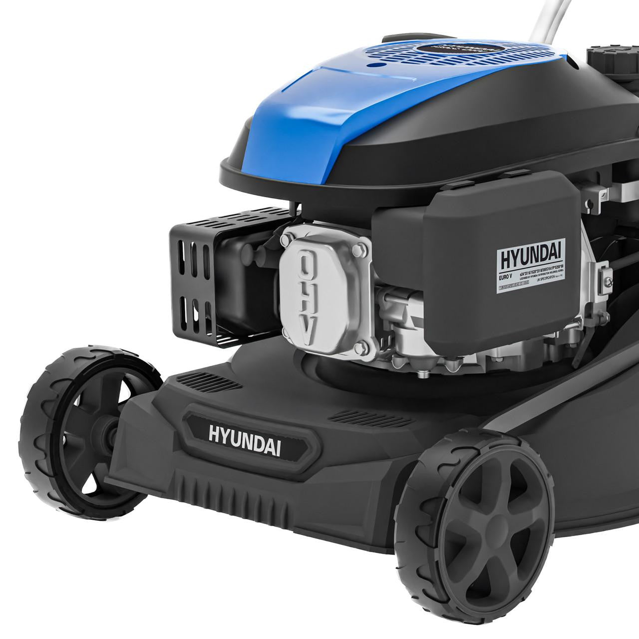 Hyundai 16" / 40cm Petrol Lawnmower, Hand Push, 139cc Engine | HYM16130PX