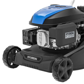 Hyundai 16" / 40cm Petrol Lawnmower, Hand Push, 139cc Engine | HYM16130PX
