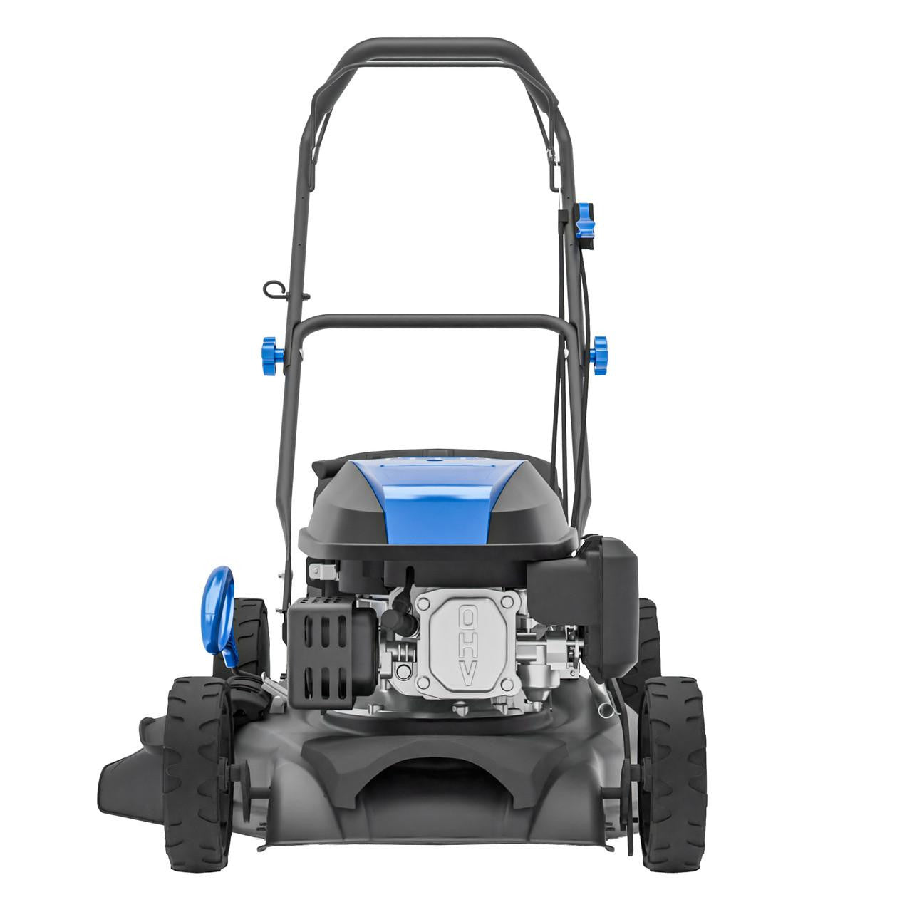 Hyundai 17" / 43cm Self-Propelled Petrol Lawnmower, 139cc, Mulching | HYM17150SPX