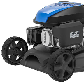 Hyundai 17" / 43cm Self-Propelled Petrol Lawnmower, 139cc, Mulching | HYM17150SPX