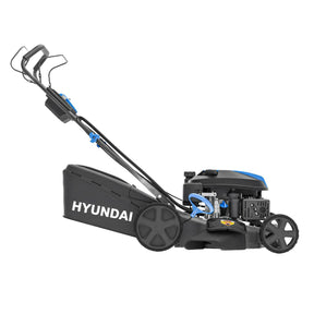 Hyundai 17" / 43cm Self-Propelled Petrol Lawnmower, Electric Start, 139cc | HYM17150SPEX