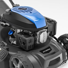 Hyundai 18" / 46cm Self-Propelled Petrol Lawnmower, 139cc, 4-in-1, Mulching | HYM18150SPX