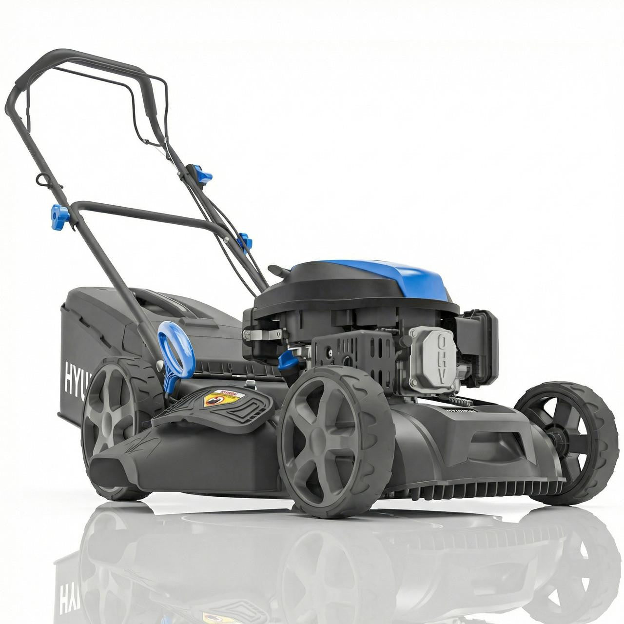 Hyundai 20" / 51cm Self-Propelled Petrol Lawnmower, 196cc, 4-in-1 | HYM20200SPX