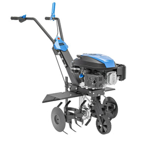 Hyundai 60cm / 24" Petrol Tiller, Electric Start, 173cc, 4 Blade Sets | HYT175EX
