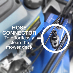 Hyundai 20" / 51cm 196cc 3-in-1 Self-Propelled Lawnmower, Easy Turn, Electric Start, 70L Collector, Rear Discharge & Mulching | HYM510SPEZ