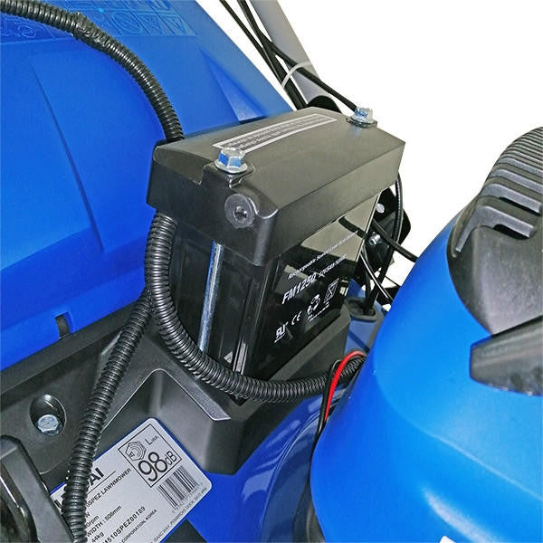Hyundai 20" / 51cm 196cc 3-in-1 Self-Propelled Lawnmower, Easy Turn, Electric Start, 70L Collector, Rear Discharge & Mulching | HYM510SPEZ