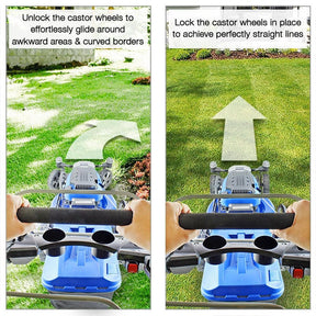 Hyundai 20" / 51cm 196cc 3-in-1 Self-Propelled Lawnmower, Easy Turn, Electric Start, 70L Collector, Rear Discharge & Mulching | HYM510SPEZ