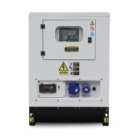 Hyundai 9kW / 11.25kVA* Silenced Diesel Generator, Slow Running, 1500rpm water-cooled, Single Phase 230v Genset | DHY9KSEm