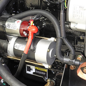 Hyundai 9kW / 11.25kVA* Silenced Diesel Generator, Slow Running, 1500rpm water-cooled, Single Phase 230v Genset | DHY9KSEm