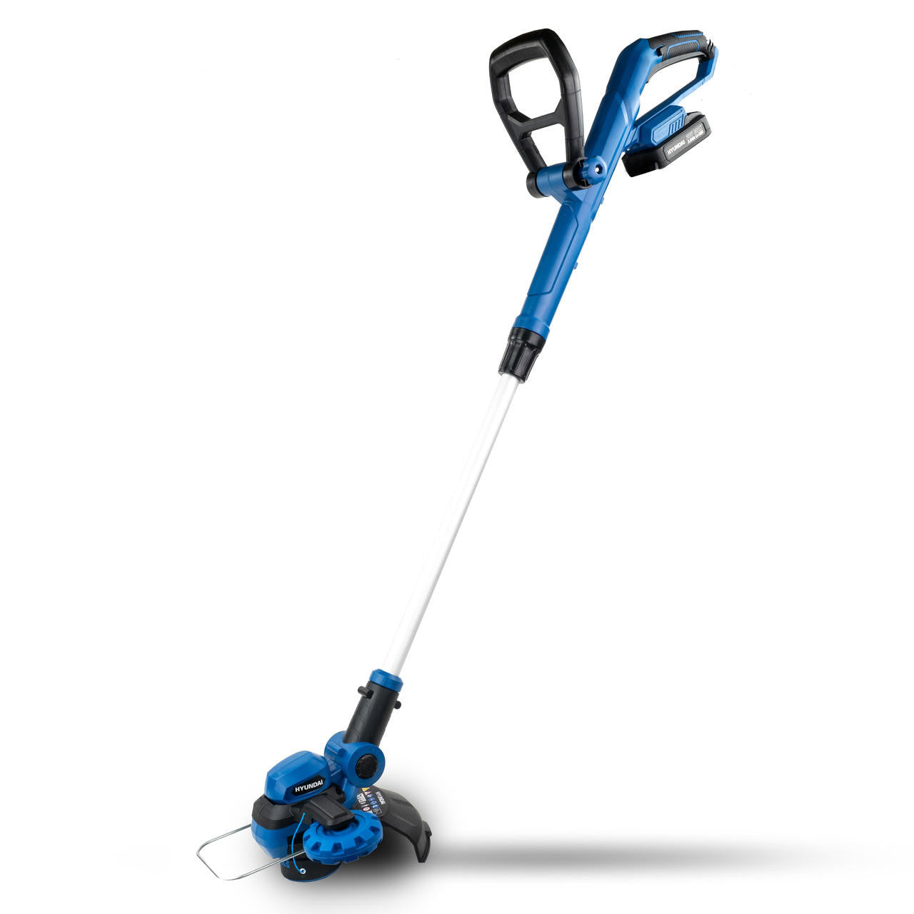 Hyundai 20V 2-in-1 Cordless Grass Trimmer and Lawn Edger 2Ah Battery, 25cm Cut | HY2187