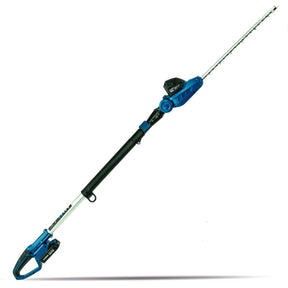 Hyundai 20V 410mm Cordless Long Reach Pole Hedge Trimmer 2Ah Li-Ion Battery | HY2191