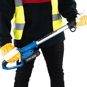 Hyundai 20V 410mm Cordless Long Reach Pole Hedge Trimmer 2Ah Li-Ion Battery | HY2191