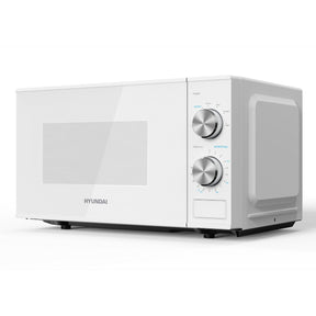 HYUNDAI 800W 20L Solo Microwave, Dial Control, Stainless Steel Interior | HYMW80020MW