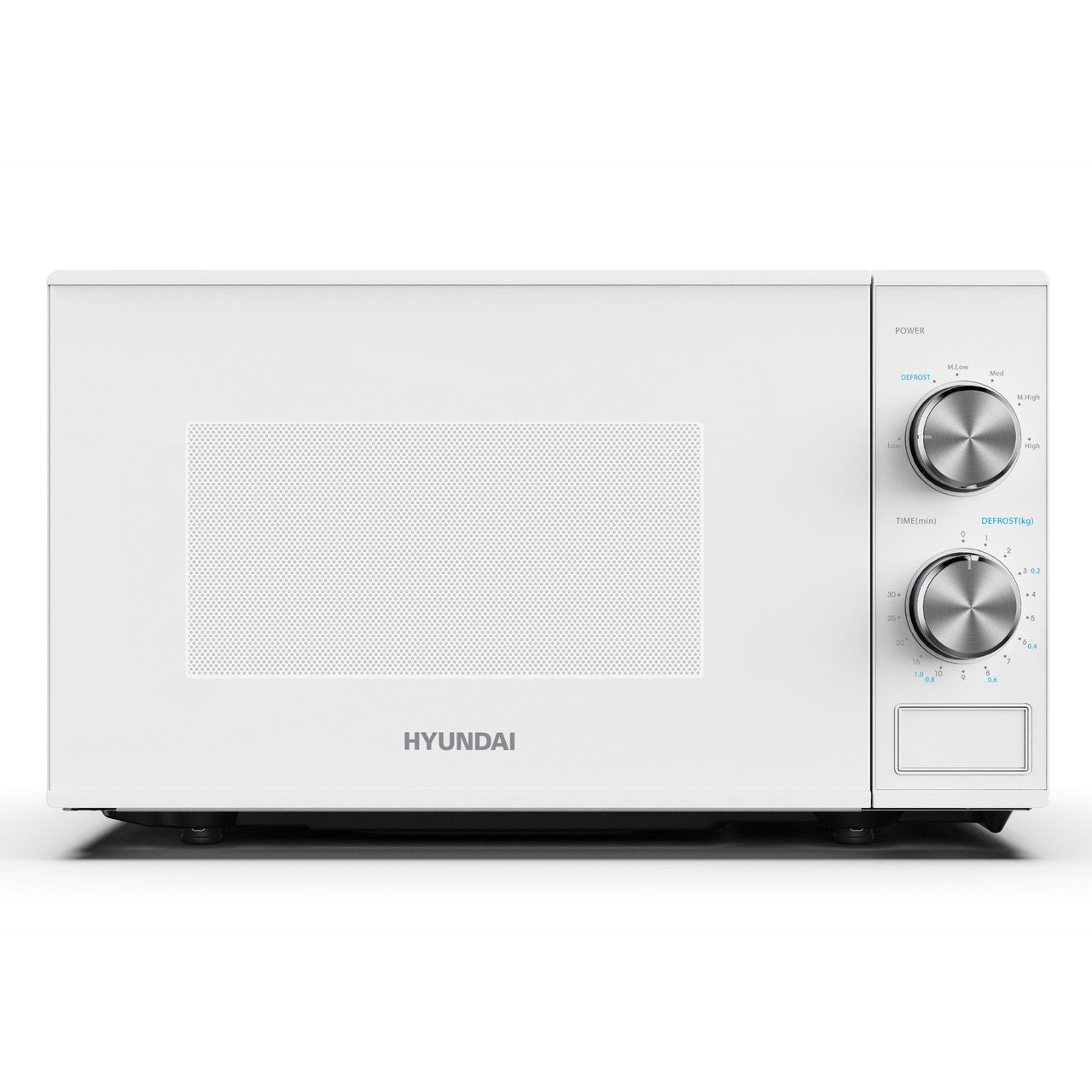 HYUNDAI 800W 20L Solo Microwave, Dial Control, Stainless Steel Interior | HYMW80020MW