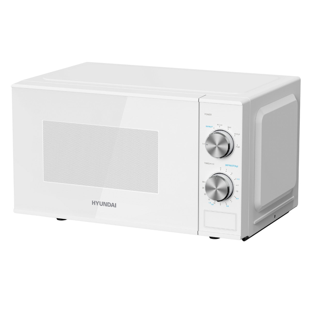 HYUNDAI 800W 20L Solo Microwave, Dial Control, Stainless Steel Interior | HYMW80020MW