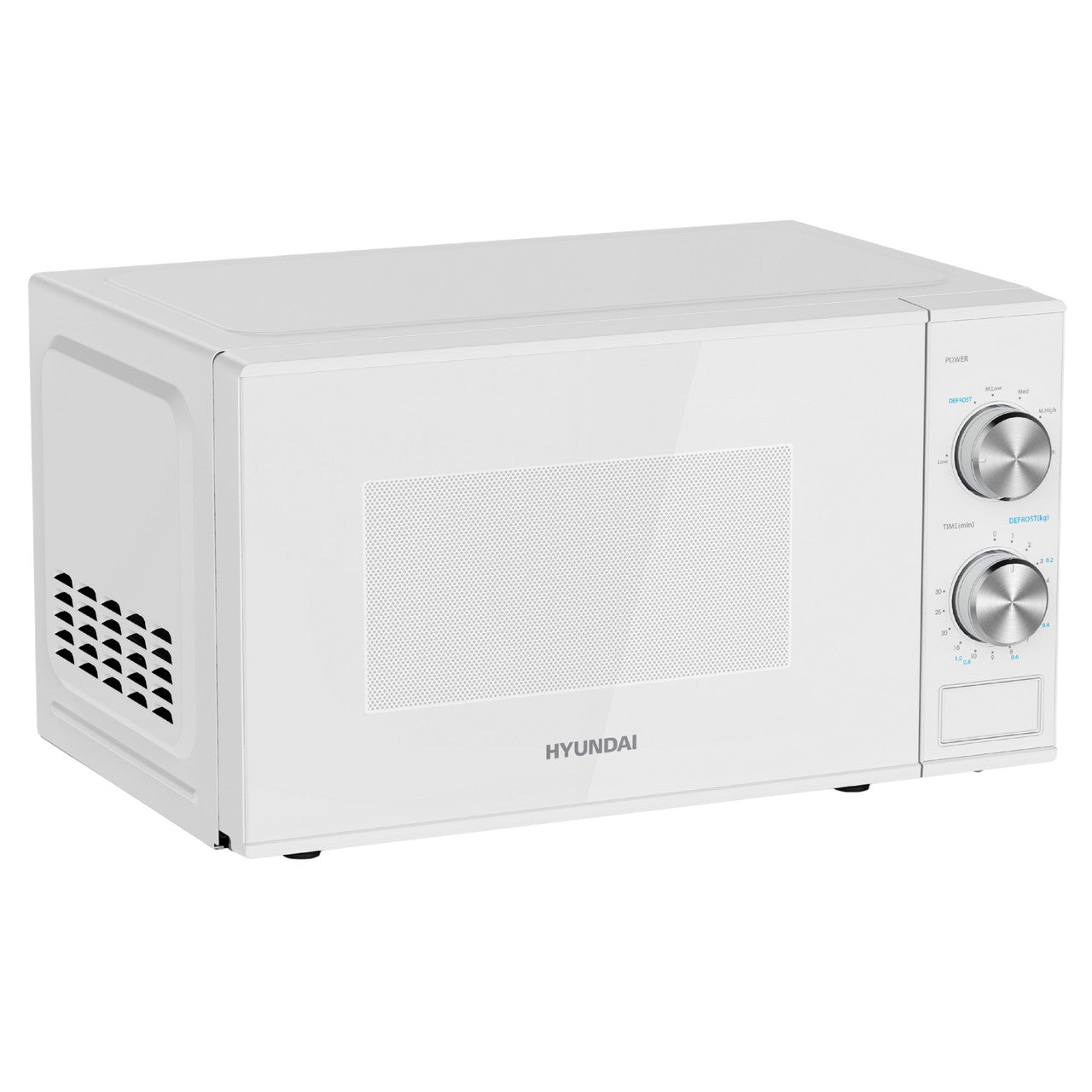 HYUNDAI 800W 20L Solo Microwave, Dial Control, Stainless Steel Interior | HYMW80020MW